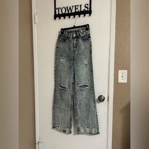 high rise (long) jeans